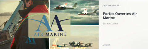 Exceptionnel, journées portes ouvertes d’Air Marine à Léognan (33) jusqu’au 9 mars inclus.