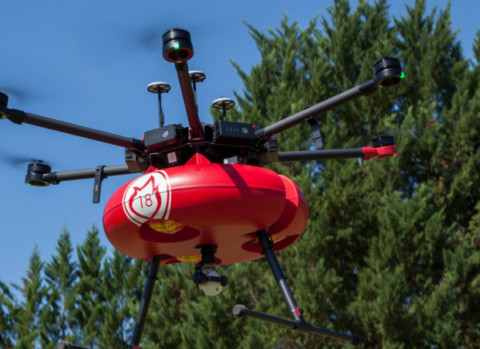 Air Marine accompagne l’invention “Drone pompier” au concours Lépine International de Paris.